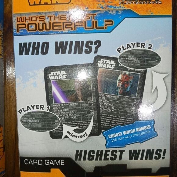 DISNEY STAR WARS TOP TRUMPS Play Discover Card - Picture 5 of 7